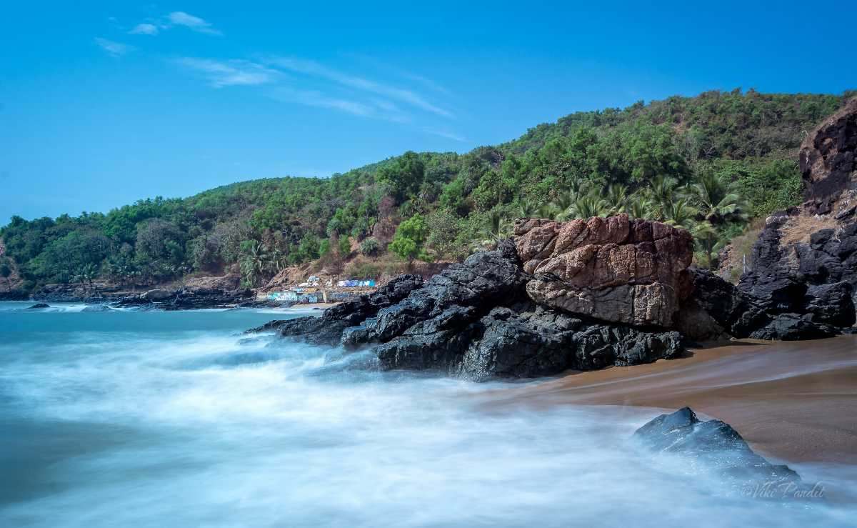 Paradise Beach near Hotel OM International Gokarna